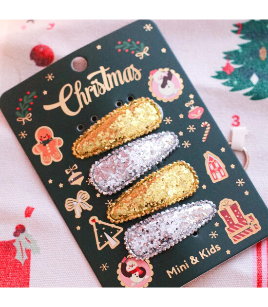 Mini & Kids Klips Toka Christmas // Glitter