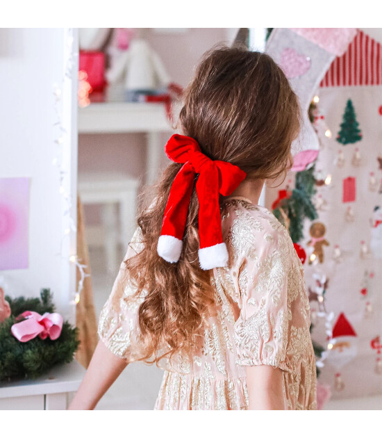 Mini & Kids Kadife Toka Christmas // Velvet Bow