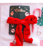 Mini & Kids Kadife Toka Christmas // Velvet Bow