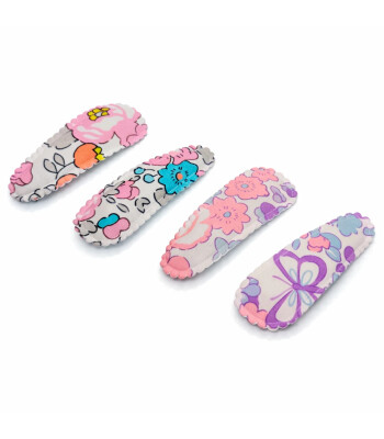 Mini & Kids Klipsli Renkli Toka Seti (4 Adet)