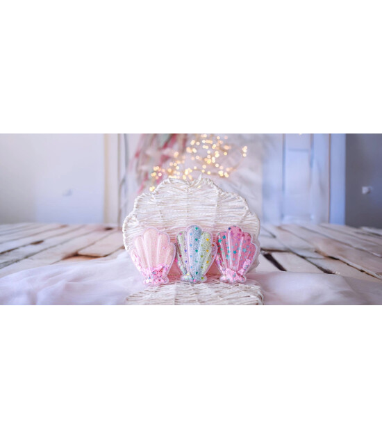Mini & Kids Little Mermaids Hairbrush // Pink