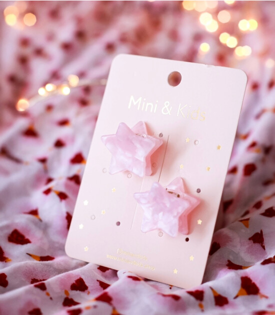 Mini & Kids Mini Stars Kemik Toka // Pembe