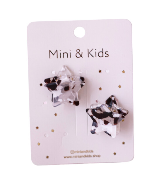 Mini & Kids Mini Stars Kemik Toka // Zebra
