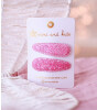 Mini & Kids Mini Klips Toka // Glitter Fuşya