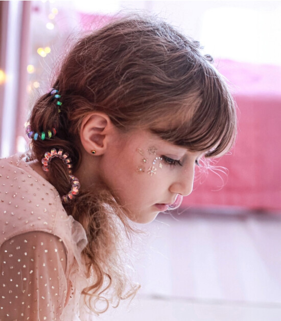 Mini & Kids Hair Spiral // Hearts