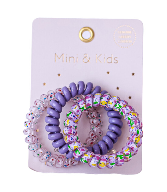 Mini & Kids Hair Spiral // Purple
