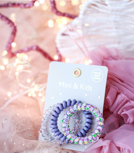 Mini & Kids Hair Spiral // Purple