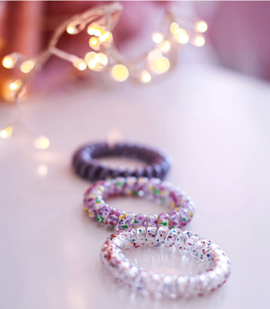 Mini & Kids Hair Spiral // Purple