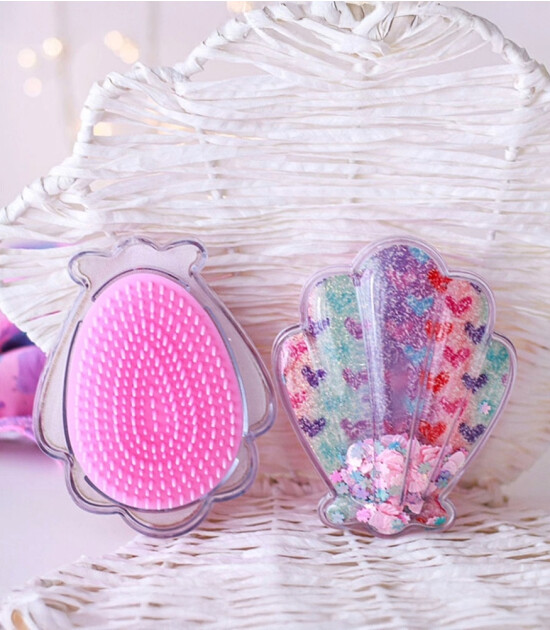 Mini & Kids Little Mermaids Hairbrush // Heart
