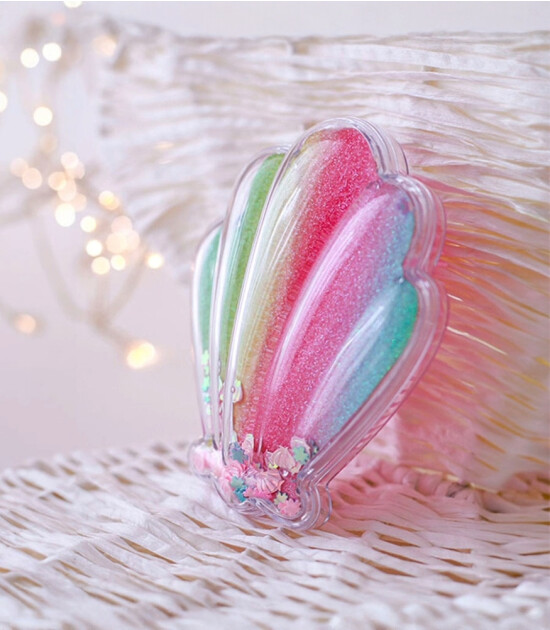 Mini & Kids Little Mermaids Hairbrush // Rainbow
