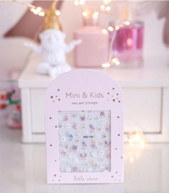 Mini & Kids Mini Nail Stickers // Butterfly