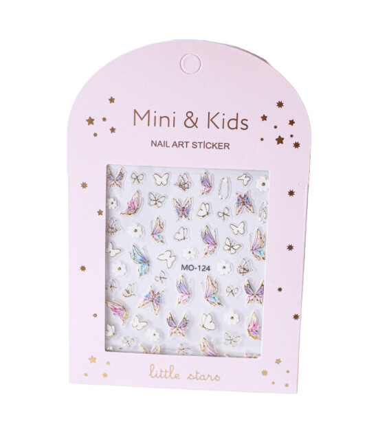 Mini & Kids Mini Nail Stickers // Butterfly