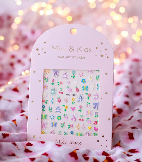 Mini & Kids Mini Nail Stickers // Cherry