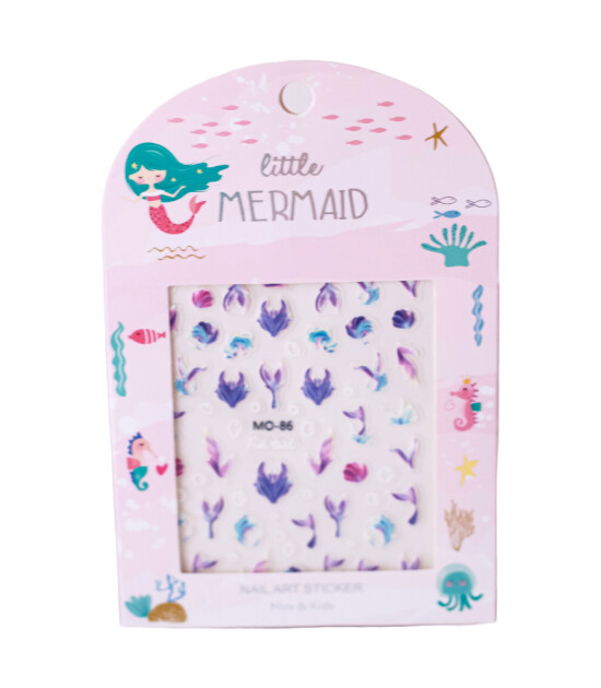 Mini & Kids Mini Nail Stickers // Little Mermaids