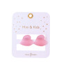 Mini & Kids Mini Kalp Kemik Toka // Pembe