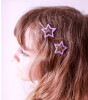 Mini & Kids Mini Yıldız Toka // Glitter Lilac