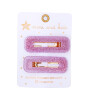 Mini & Kids Uzun Simli Toka // Pink Rectangel
