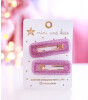 Mini & Kids Uzun Simli Toka // Pink Rectangel