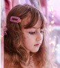 Mini & Kids Uzun Simli Toka // Pink Rectangel