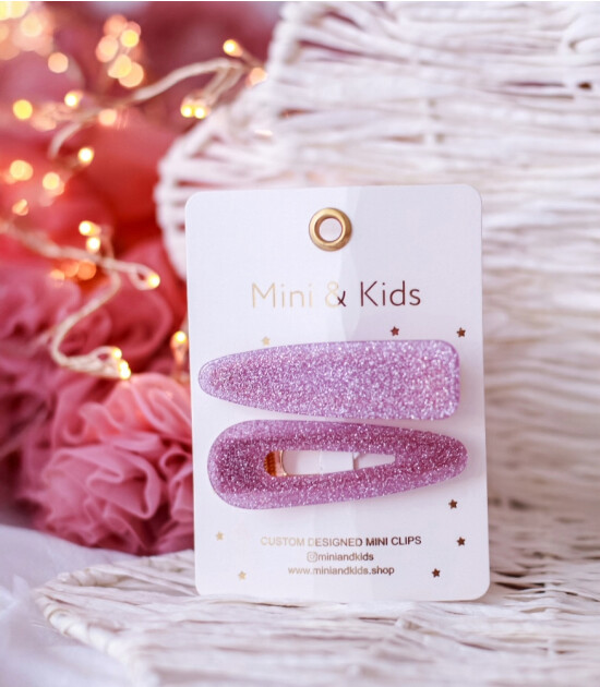 Mini & Kids Uzun Simli Toka // Pink Triangel