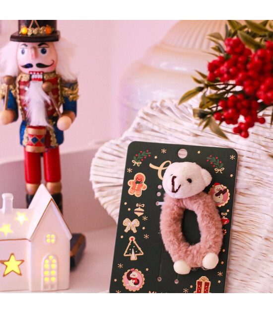 Mini & Kids Sa&ccedil; Tokası Christmas // Bear 