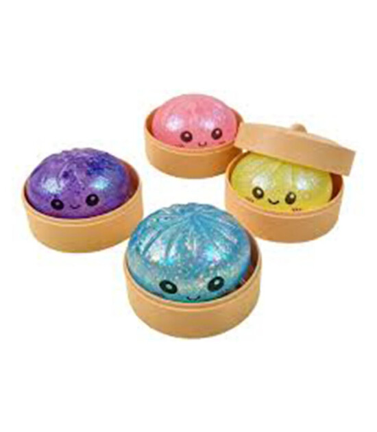 Mini Playlab Mystery Glitter Squishy Bun Dumpling - S&uuml;priz Kutu