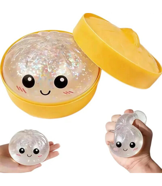 Mini Playlab Mystery Glitter Squishy Bun Dumpling - S&uuml;priz Kutu
