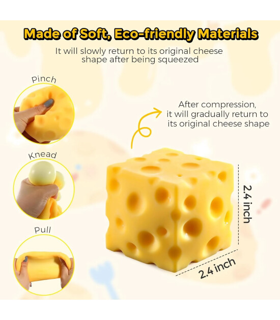 Mini Playlab Cheese Squishy