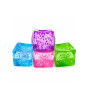 Mini Playlab Cube Squeeze Simli Squishy // Mavi