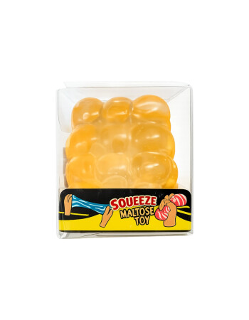 Mini Playlab Squeeze Maltose Bubble Oyuncak // Sarı