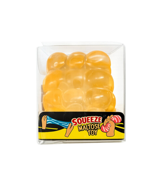 Mini Playlab Squeeze Maltose Bubble Oyuncak // Sarı