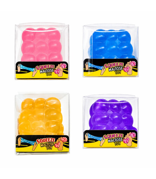 Mini Playlab Squeeze Maltose Bubble Oyuncak // Mor