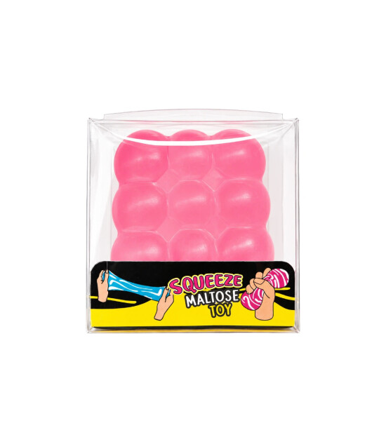 Mini Playlab Squeeze Maltose Bubble Oyuncak // Pembe