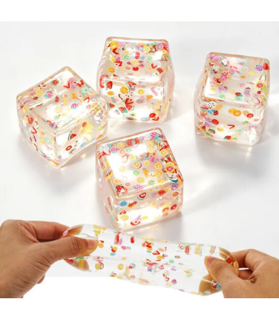 Mini Playlab Squeeze Squishy Oyuncak - Fruit