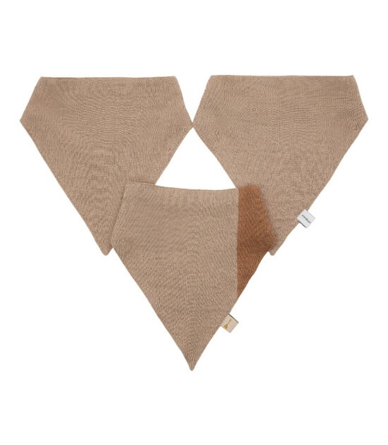 Miniboni M&uuml;slin Fular Set // Beige