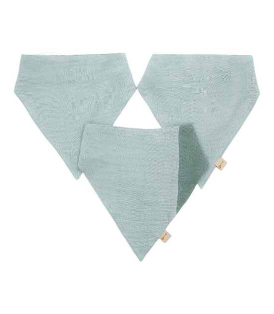 Miniboni M&uuml;slin Fular Set // Mint