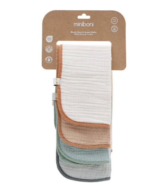 Miniboni M&uuml;slin Omuz & Ter Bezi Seti (4 Adet)