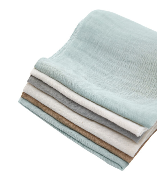 Miniboni M&uuml;slin Ağız Mendili (6 Adet)