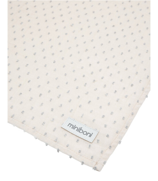 Miniboni M&uuml;slin Emzirme &Ouml;rt&uuml;s&uuml; // White - Grey