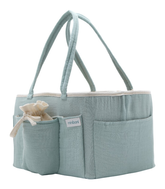 Miniboni Anne Bebek Bakım Organizat&ouml;r &Ccedil;anta // Mint