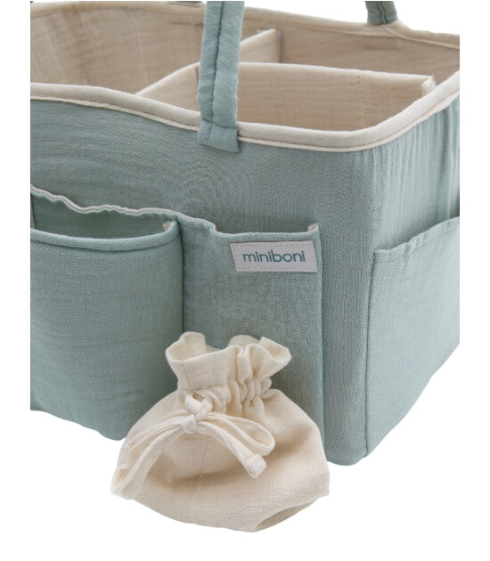Miniboni Anne Bebek Bakım Organizat&ouml;r &Ccedil;anta // Mint