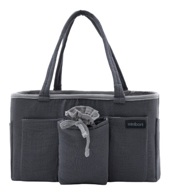 Miniboni Anne Bebek Bakım Organizatör Çanta // Grey