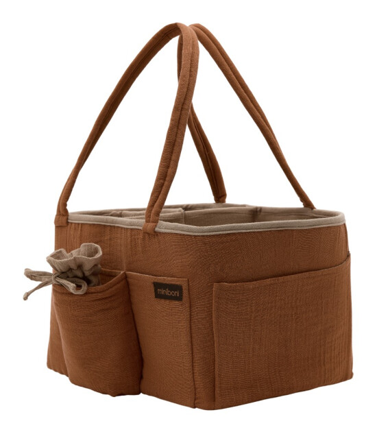 Miniboni Anne Bebek Bakım Organizat&ouml;r &Ccedil;anta // Cinnamon