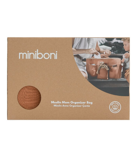 Miniboni Anne Bebek Bakım Organizat&ouml;r &Ccedil;anta // Cinnamon