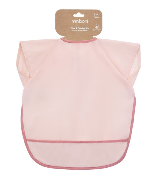 Miniboni Oyun & Mama &Ouml;nl&uuml;ğ&uuml; (Kısa Kollu) // Pink