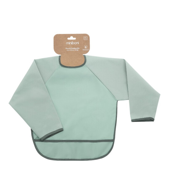 Miniboni Oyun & Mama &Ouml;nl&uuml;ğ&uuml; (Uzun Kollu) // Mint