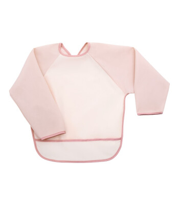 Miniboni Oyun & Mama Önlüğü (Uzun Kollu) // Pink