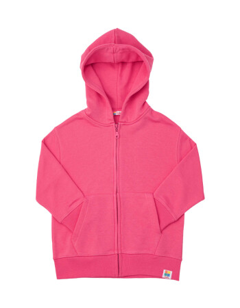 Miniliq Fermuarlı Kap&uuml;şonlu Eşofman &Uuml;st&uuml; // Raspberry