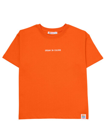 Miniliq Renkli Çocuk Tişört // Pumpkin