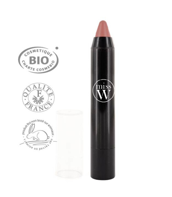 Miss W Organik Sertifikalı Bio Twist Kalem Ruj (No 406 - Light pink) 3 gr